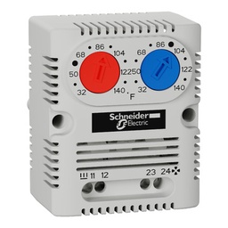 [NSYCCOTHDF] SCH TERMOSTAT DUBLU 250V 0...60°C - 1NO/NC-°F NSYCCOTHDF