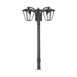 [7063] STALP NEGRU 3xE27 H=1990mm ALU