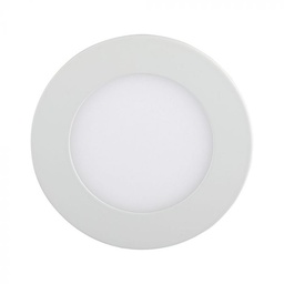 [214861 VT-1807] DOWNLIGHT CU LED 4000K 18W 1400 lm IP20 ROTUND D=225x12mm VT
