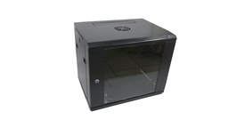 [RACK-9U/600x450] VDI RACK 9U/600x450 NEGRU WALL-MOUNT 19'' H=51cm