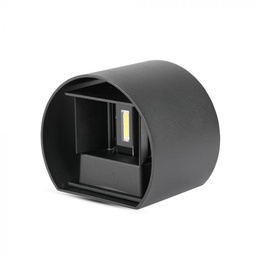 [7090 VT-756] CIL ARH APLICA 4000K 6W 660 lm NEAGRA 2-WAY D:136x100mm IP65 VT