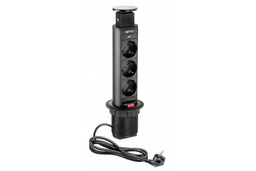 [AE-BPW3S60-20] GTV PRIZA BLAT TURN 3 PRIZE, 2 USB 2,1A AE-BPW3S60U-80 (copie)