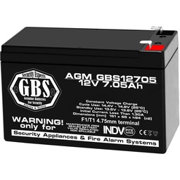 [GBS002655] ACUMULATOR STATIONAR ETANS 12V 7.05Ah AGM VRLA GEL